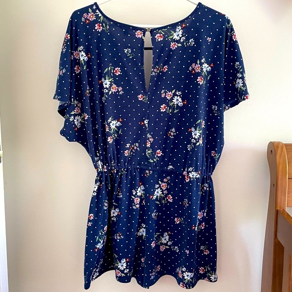 Floral short Romper - Picture 6 of 6